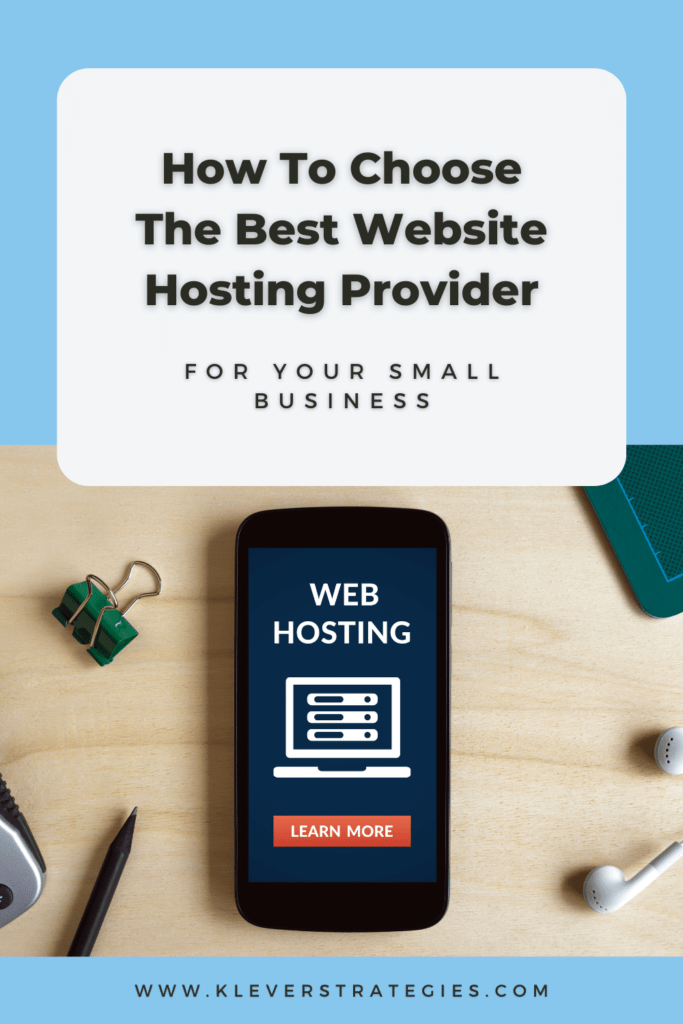 choose website hosting provider