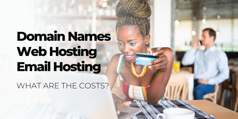 domain names vs website hosting vs email hosting